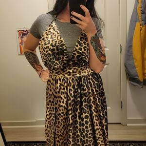 Dramatic AF Leopard Maxi Dress